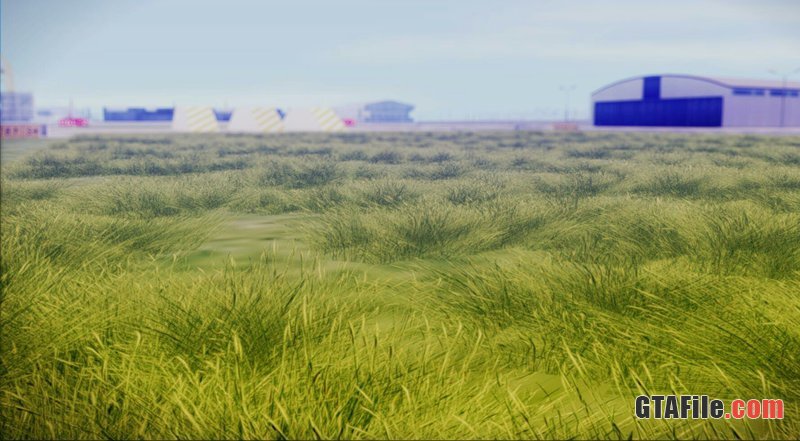 Realistic grass mod for GTA: San Andreas