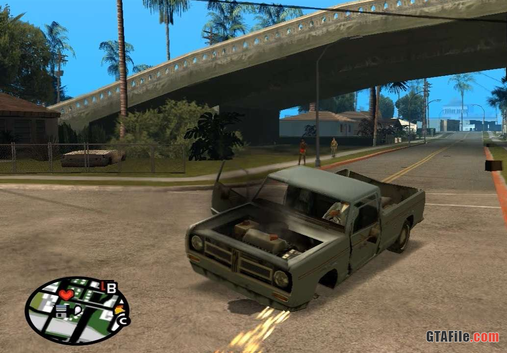 Wheel Detach mod for GTA: San Andreas