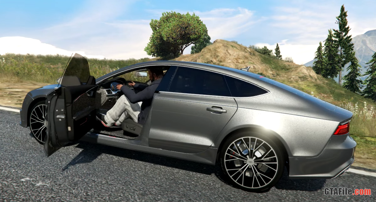 Audi A7 2015 Stock for GTA 5