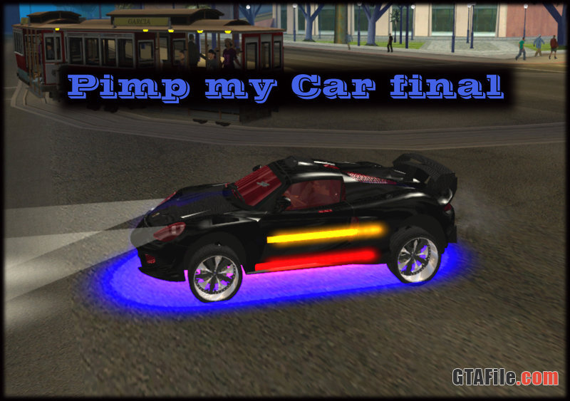 Pimp my Car latest version for GTA: San Andreas