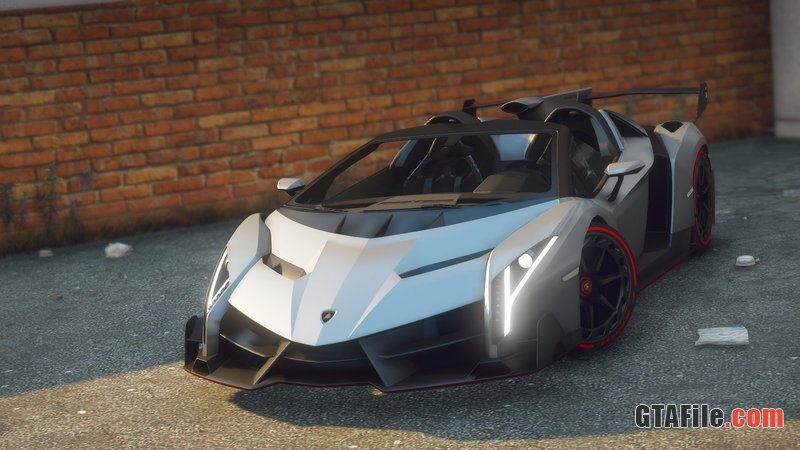 Lamborghini Veneno Roadster for GTA 5