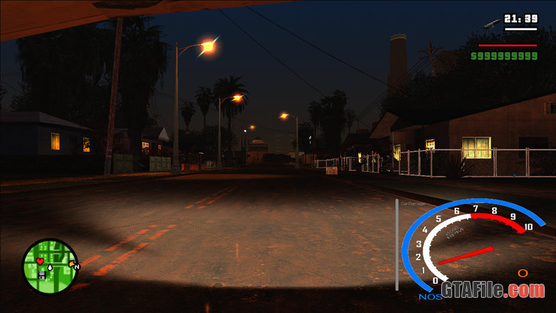 Speedometer for GTA: San Andreas